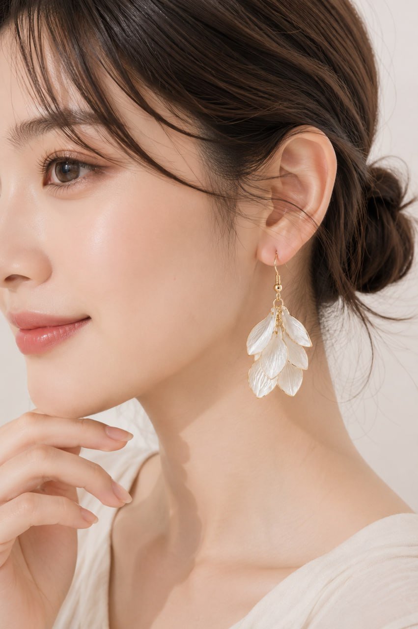 Fancy Tulip Earrings - Image 5